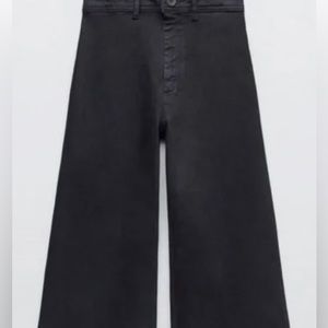 COPY - BLACK ZARA MARINE JEANS SIZE 6 price: $40